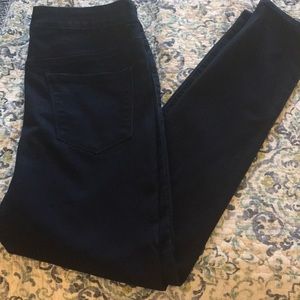 Dark denim jeggings